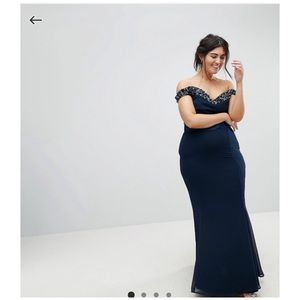 Formal Sequin With Bow